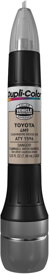 Dupli-Color ATY1596 Scratch Fix All-In-1 Exact-Match Automotive Touch-Up Paint – Toyota Cashmere Beige – 0.25 oz. Paint Pen