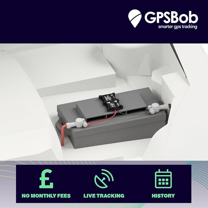 5 Year 4G 12/24v Wired GPS Tracker, All Inclusive, No Monthly Fees, No Subscriptions, One Off Fee, 5 Years Service Included, Car, Van, Truck, Caravan, RV, Plug and Play