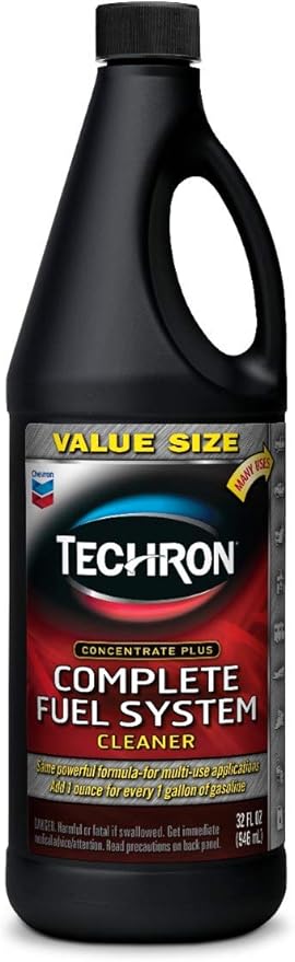 Chevron Techron Concentrate Plus Fuel System Cleaner, 32 oz, Pack of 6