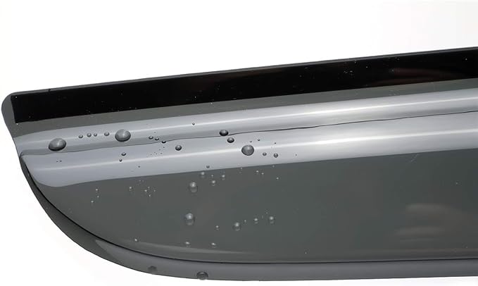 94376 Side Window Wind Deflector, 4pcs Outside Mount Style Tape-On Nice Rain Guards Set, Window Visor fit for 2015-2019 Subaru Outback