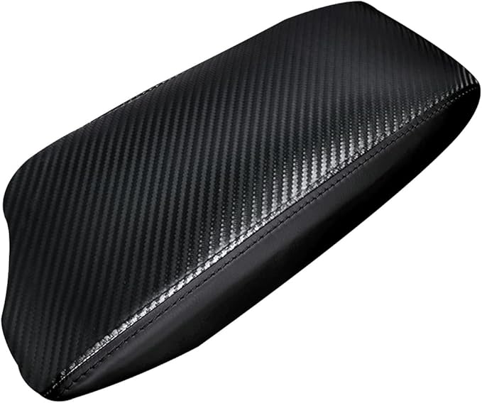 Autorder Center Console Cover for Hyundai Sonata 2020 2021 2022 2023 Accessories Carbon Fiber Armrest Cover Anti-Scratch Middle Console Pad Leather Armrest Protector