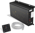 WZRELB Pure Sine Wave Power Inverter 3000W 12VDC to 120VAC 6000W Peak Dual AC Outlets &2× 2.4A USB Port &Hardwire Terminal with 16ft Remote Conrtol Off-Grid Solar Converter RV Trucks (VC300012U5WD-1)