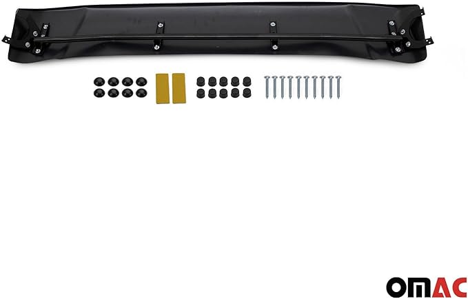 OMAC Front Windshield Sun Visor Protector for Mercedes Metris 2016-2024 Acrylic Smoke