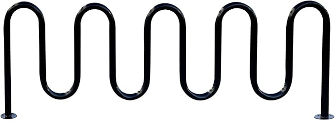 Sandbaggy Commercial Bike Racks - Galvanized Steel - Anti-Theft Design - In Ground, Apartments, Sidewalks, Industrial