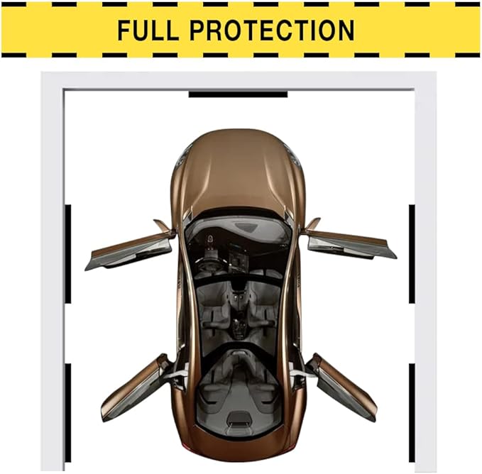 GUEQUITLEX Garage Wall Protector Foam Wall Corner Guard for Parking Garages - Wall Edge Protector Protect Your Car - Garage Wall - Wall Corner Edge and Bumpers Corner Guards