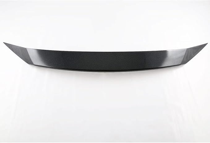 Front Hood Air Deflector，Car Bonnet Molding Cover Trim Fit for Mazda CX-50 and CX50 Hybrid 2023 2024 2025，Exterior Accessory（ABS,Carbon Fiber）