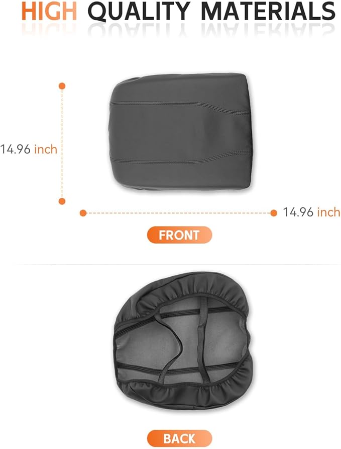 CDEFG for 2024 2025 2026 GMC Sierra EV Center Console Cover Armrest Box Cover Sierra EV Accessories Console Arm Rest Protector