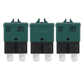 GLOSO Circuit Breaker E39 (T3) Manual Reset Fuse For Car Truck RV Automotive Marine Boat Trolling motor & Custom Wiring Audio battery protection/Low Profile ATC/ATO (6A - 3 Pack)