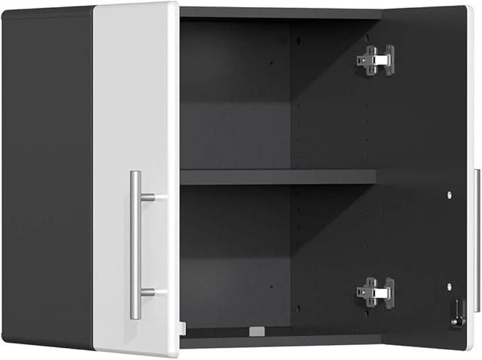 Ulti-MATE UG22050W 5-Piece Garage Cabinet Kit in Starfire White Metallic