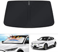 KUST Windshield Sun Shade for Ford Mustang Mach-E 2021 2022 2023 2024 2025 2026 Mache Window Sunshade Sun Visor Protector Foldable Blocks UV Rays Keep Car Cooler