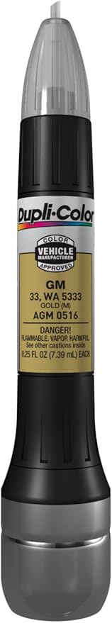 Dupli-Color AGM0516 Scratch Fix All-In-1 Exact-Match Automotive Touch-Up Paint – GM Gold – 0.25 oz. Paint Pen