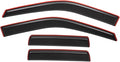 Lightronic Extra Durable Clip-on in-Channel Auto Vent Window Visor, Fits 1999-2004 Jeep Grand Cherokee, UV Protection Rain Guard, Original Wind Deflector, No-Drill Easy Install, Dark Smoke, 4-Pcs