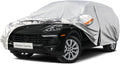 Kayme 6 Layers SUV Car Cover Custom Fit for Porsche Cayenne (2002-2025) Waterproof All Weather for Automobiles, Outdoor Full Cover Rain Sun UV Protection.Silver