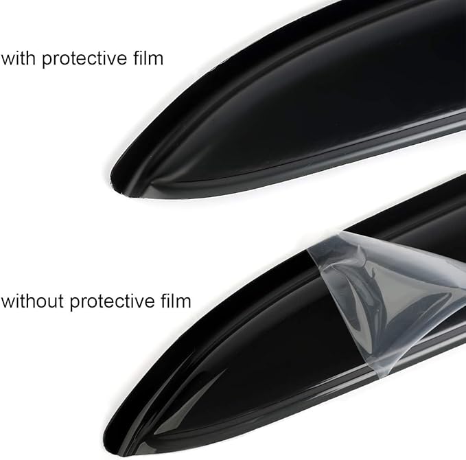 Sunproof Waterproof Side Window Wind Deflector, 4pcs Protective Replacements Rain Guards Set, Window Visor fit for 2007-2014 Chevrolet Tahoe/GMC Yukon 94514