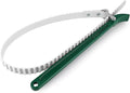 15" Belt Strap Wrench with Adjustable 36" Steel Wire Rubber Strap, Multipurpose Oil Filter Removal Tool
