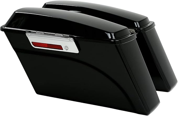 XFMT Motorcycle Hard Saddle bags Trunk W/Conversion Bracket Mount Kit Fit For Harley Softail Heritage Classic Deluxe 1984-2017