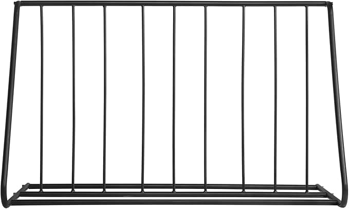 MyGift Large Metal Double-Sided Grid Bike Rack Stand, Freestanding Bicycle Storage Holder for Garage or Outdoor Parking with 6-Bicycle Capacity