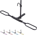 Trailer Hitch Bike Rack for Car 1 Bike, E Bike Carrier Hitch Mount, Fat-Tire Ebike Rack for Tow Hitch, Fits 2" Inch Receiver for SUV Truck Van (1 Bike - 120 Lbs Cap - Black)