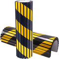 Garage Wall Protector Foam Wall Column Guard for Parking Garages - Reflective Wall Edge Protector - 2 Pack Pole Guard - Wall Edge and Bumpers Guards