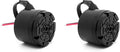 Universal 12-24V 100dB Waterproof Back-Up Alarm (Black-2 PCS)