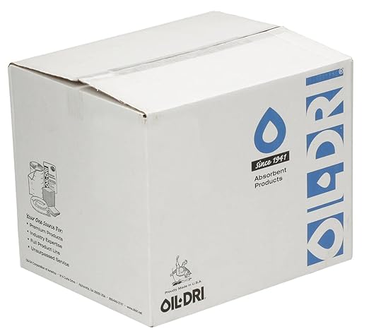 Oil-Dri L91003 15" W x 19" L Universal Light Weight Perforated Pad, 200 Mats/Box