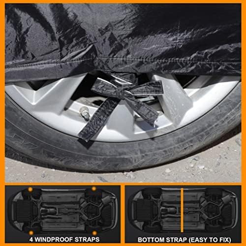 Car Cover Compatible with Mercedes-Benz C-Class 1994-2025 Sedan Coupe Cabriolet/CLK CLA CLE Coupe Cabriolet, Waterproof Covers with Cotton Lining, All Weather Rain Sun Snow UV Cover for Outdoor