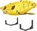 Wallmaster Kayak Storage Hooks Hangers, Adjustable Kayak Garage Storage Rack Wall Mount Heavy Duty Hooks for Canoe, Kayak, Paddle Board, Surfboard, Snowboard