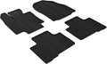 Gledring USA Custom Fit All-Weather Rubber Floor Mats Intended for Toyota Highlander & Hybrid 2020-2022, No Trimming Required, Tailored Custom Fit, Protects from Rain, Mud & Snow