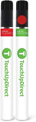 TouchUpDirect 3P1 Impulse Red Metallic Compatible with Toyota Exact Match Touch Up Paint Brush - Essential Kit