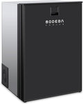 BODEGACOOLER 12 Volt Refrigerator, 116.2Quart RV Refrigerator with Freezer, Dual Modes RV Fridge with LED, (5℉-50℉) Travel Compressor Refrigerator 12/24V DC for Boat, Caravan, Truck, Camping (Black)