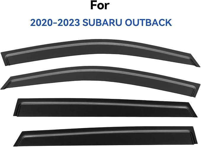 Window Visors Rain Guards Shield for 2020 2021 2022 2023 2024 2025 Subaru Outback, Out-Channel Window Vent Wind Deflectors Visors Shades for 20-25 Outback
