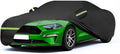 Waterproof Car Covers for 1994-2023 Mustang GT/Cobra/Shelby/Bullitt/ECOBOOST(Black) Custom Heavy Duty Waterproof All Weather Protection Outdoor