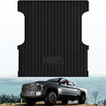 LASFIT Bed Mat for Toyota Tundra 2025 2024 2023 2022 Truck Bed (5.5FT,5.5'), All Weather 5.5 FT Bed Liner for Toyota Tundra Accessories TPE Trunk Mat Cargo Mat, Black