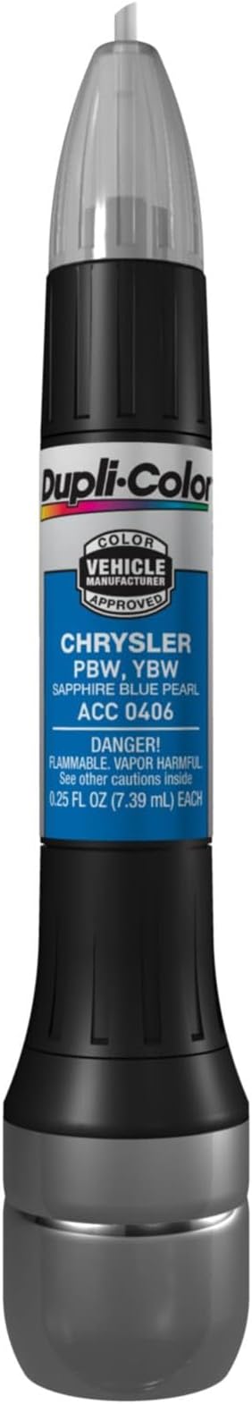 Dupli-Color ACC0406 Scratch Fix All-In-1 Exact-Match Automotive Touch-Up Paint – Chrysler Sapphire Blue Pearl – 0.25 oz. Paint Pen