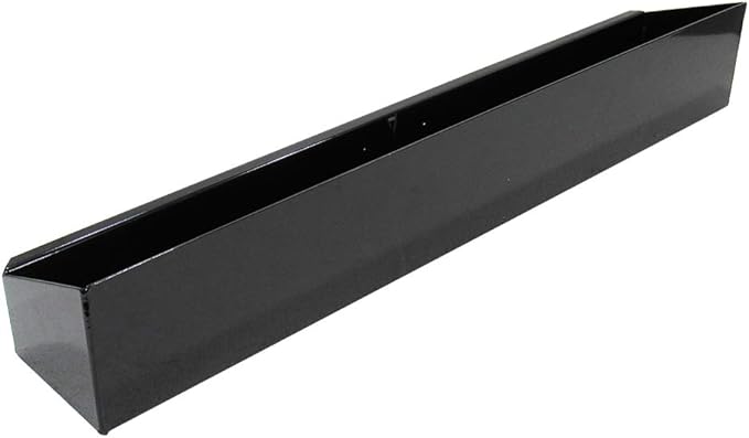 Pit Posse 443BK Oil Shelf 12 Quart Bottle Holder Storage Organizer Caddy 32" | Made in USA | Enclosed Race Trailer Garage Shop Automotive Motor Engine Oil Rack Caddie Shelves (Black)