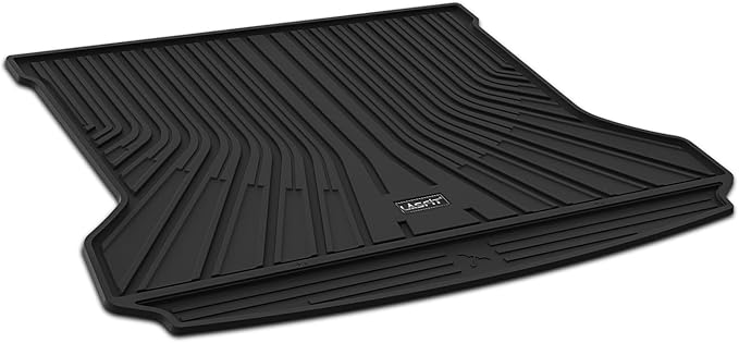 LASFIT Cargo Mat Fit for Volkswagen VW ID.4 2025 2024 2023 2022 2021 All Weather TPE Trunk Liners (Only Fit Non-Adjustable Carpet Floor)