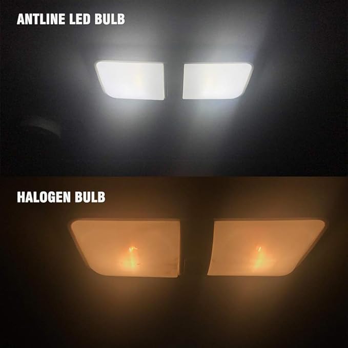 T10 921 194 168 175 LED Bulbs White 20-Packs, Super Bright 3014 42-SMD LED Replacement 12 Volt RV Camper Trailer Boat Trunk Interior Dome Map License Lights, Backup Reverse Lights