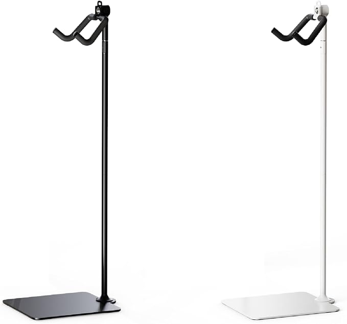 Rcool Carbon Steel Bike Stand,Designed specifically for Folding Bicycles,Home Garage Parking Rack,Stable Anti-Slip,Durable Install,Frame Protection,Space-Saving，Black