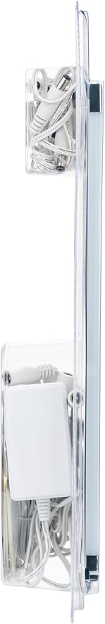 Premium LED Light Strips Kit: 6 x 12 Linkable Bars + Rocker Switch for Warm White Ambient Lighting in Cabinets, Closets, Shelf, Display Case, Showcase Lighting, 3000K Warm White