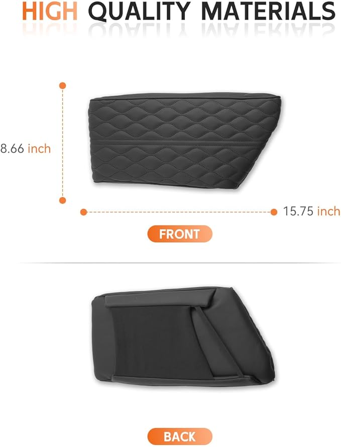 CDEFG for Kia EV6 2022-2025 Center Console Cover Armrest Box Cover for EV6 (Light, Light Long Range, Wind, GT-Line, GT) 2022 2023 2024 2025 Accessories Arm Rest Protector
