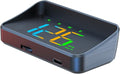 Heads Up Display M2S, GPS Speedometer Multi-Segment Alarm Settings, Fully Automatic Light Sensing, for All Speedometer Models