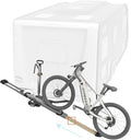 HYPERAX Patented Lift Assisted Volt Lift 1x RV Rated Hitch Mounted 2 E Bike Rack Carrier Up to 1X 80lbs eBikes with Up to 5" Fat Tires for RV and SUV