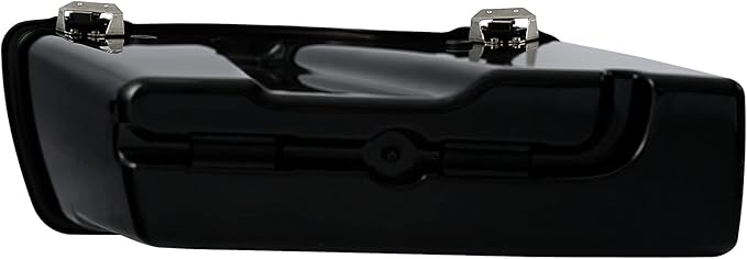 Green-L Matte Black Hard Saddlebags Fit for Harley Road King Street Glide Electra Glide Ultra 1994-2013 Touring Models
