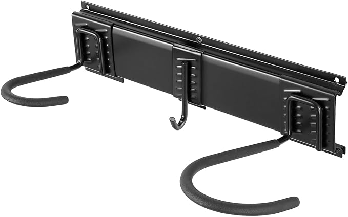 VEVOR Bike Storage Rack, 6 Bike Racks and 5 Helmets Hooks, Wall Mount Bike Storage Hanger, Home & Garage Organizer, Customizable for Various Bike Sizes, Adjustable Holder, Holds Up to 300 lbs, 64-inch