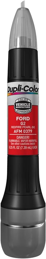 Dupli-Color AFM0379 Scratch Fix All-In-1 Exact-Match Automotive Touch-Up Paint – Ford Red Fire Pearl – 0.25 oz. Paint Pen
