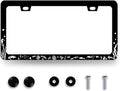 Sea Turtle License Plate Frame Cute Fish Animal Turtles License Plate Holder for Personalized Ocean Animals Car Decorative Stainless Steel Funny License Plate Turtles Auto Part 12.2" x 6.2"