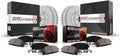 Power Stop CRK4104 Front and Rear Z23 Evolution Geomet Coated Brake Kit For BMW 328i 2008-2010, BMW 328i xDrive 2009, BMW 328xi 2008 [Model Specific]