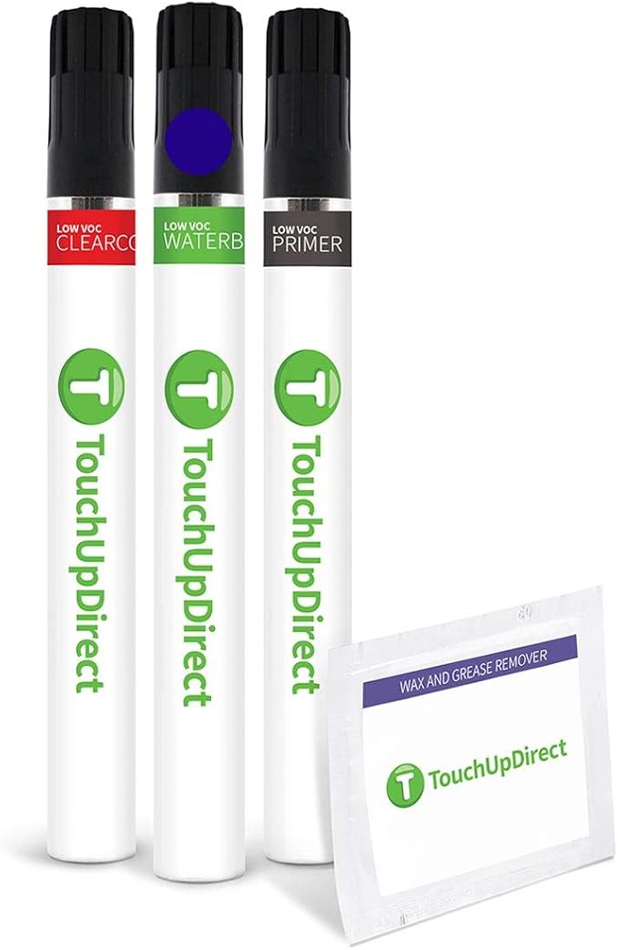 TouchUpDirect 8X8 Blueprint Compatible with Toyota Exact Match Touch Up Paint Brush - Preferred Kit