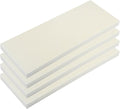 X AUTOHAUX 400x150x20mm 4pcs Car Garage Wall Guard Door Bumper Protector Anti Collision Waterproof White