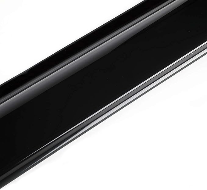 94949 Side Window Wind Deflector,4pcs Out-Channel Tape On Dark Smoke Rain Guards, Window Visor fit for Ford F-150 2001-2003 Crew(SuperCrew) cab Pickup,2002-2003 Lincoln Blackwood